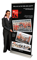 24 Hour Retractable Banner (Pull up Banner) 24 Hour Retractable Banner - for Exhibition Event, Product Display and Show Room Presentation