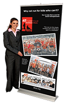 24 Hour Retractable Banner (Pull up Banner) 24 Hour Retractable Banner - for Exhibition Event, Product Display and Show Room Presentation