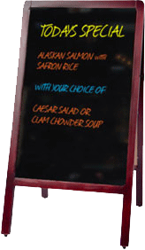 24 Hour Side Walk Sign 24 Hour Side Walk Sign - fast production of A-Frame Sign, Sandwich Board, and Rewritable Chalk board Sign